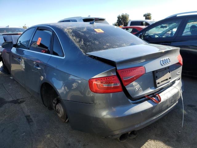 WAUBFAFL1DN003400 - 2013 AUDI A4 PREMIUM GRAY photo 2