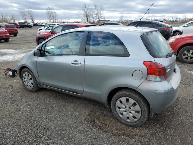 JTDJT923695274617 - 2009 TOYOTA YARIS SILVER photo 2