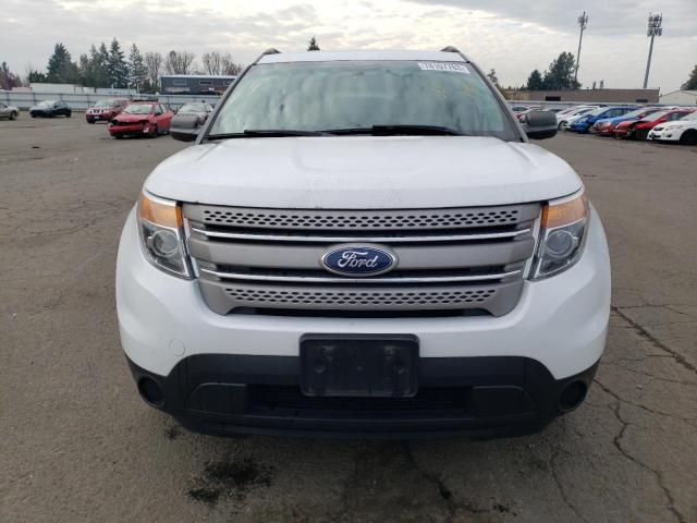 1FM5K8B87DGB89692 - 2013 FORD EXPLORER WHITE photo 5