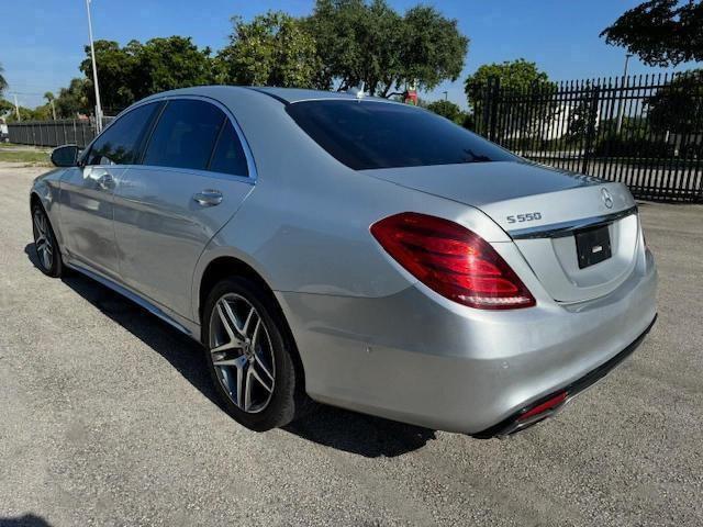 WDDUG8CB9HA332278 - 2017 MERCEDES-BENZ S 550 SILVER photo 2