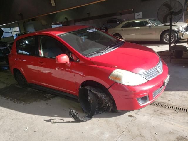 3N1BC13E99L392041 - 2009 NISSAN VERSA S RED photo 4