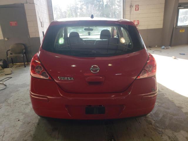 3N1BC13E99L392041 - 2009 NISSAN VERSA S RED photo 6