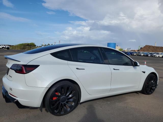 5YJ3E1EC9NF275883 - 2022 TESLA MODEL 3 თეთრი ფოტო 3
