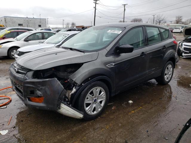 1FMCU0F76FUC40804 - 2015 FORD ESCAPE S GRAY photo 1