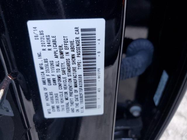19UUB2F75FA006599 - 2015 ACURA TLX ADVANCE 黑色 照片 12
