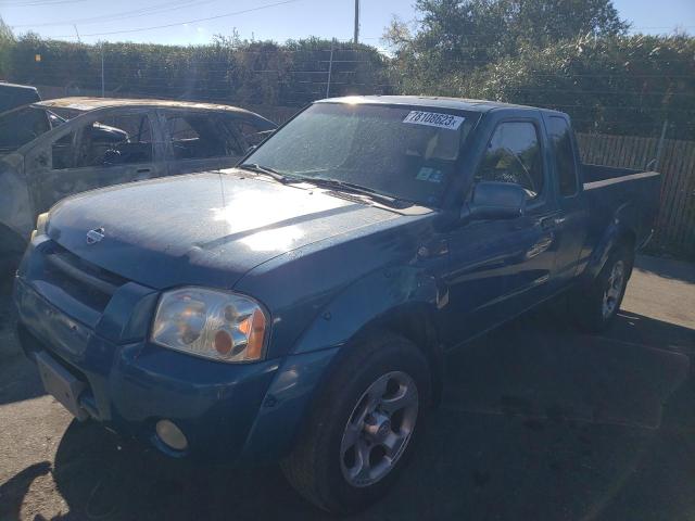 1N6MD26T31C359925 - 2001 NISSAN FRONTIER KING CAB SC BLUE photo 1