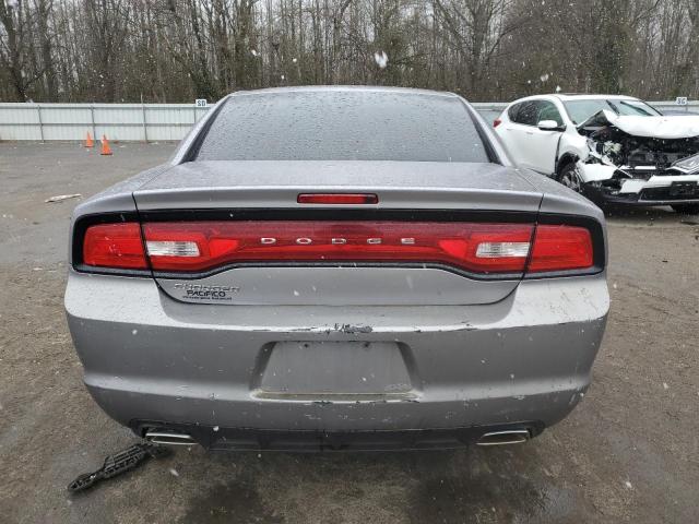 2C3CDXBG4DH638083 - 2013 DODGE CHARGER SE GRAY photo 6