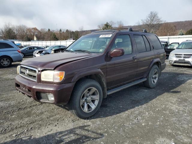 JN8DR09Y84W918750 - 2004 NISSAN PATHFINDER LE BURGUNDY photo 1
