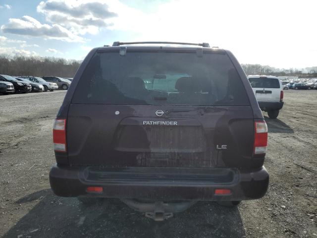 JN8DR09Y84W918750 - 2004 NISSAN PATHFINDER LE BURGUNDY photo 6
