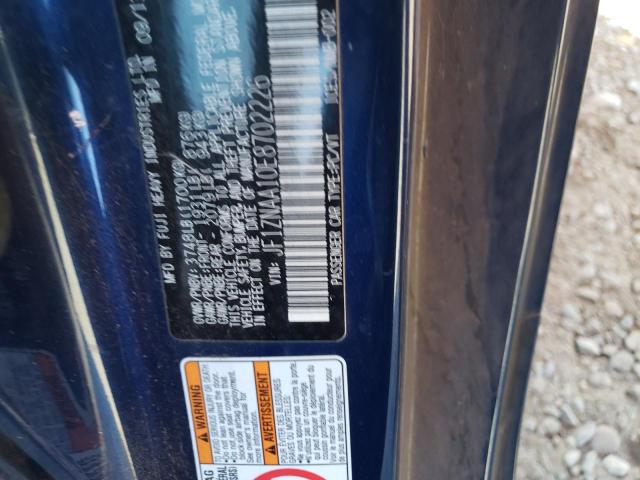 JF1ZNAA10E8702226 - 2014 TOYOTA SCION FR-S BLUE photo 12