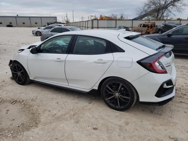 SHHFK7G97MU204513 - 2021 HONDA CIVIC SPORT TOURING WHITE photo 2