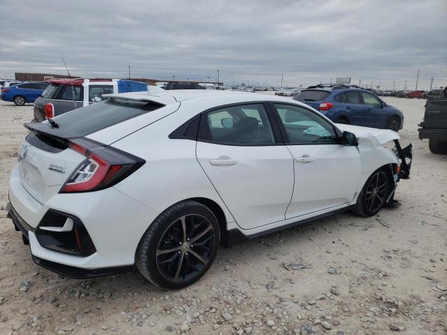 SHHFK7G97MU204513 - 2021 HONDA CIVIC SPORT TOURING WHITE photo 3