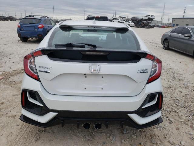 SHHFK7G97MU204513 - 2021 HONDA CIVIC SPORT TOURING WHITE photo 6