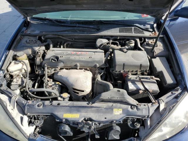 4T1BE32K73U186543 - 2003 TOYOTA CAMRY LE BLUE photo 11