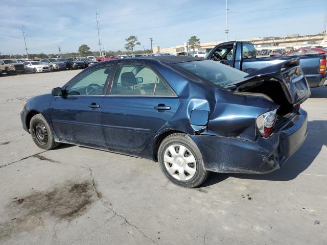4T1BE32K73U186543 - 2003 TOYOTA CAMRY LE BLUE photo 2