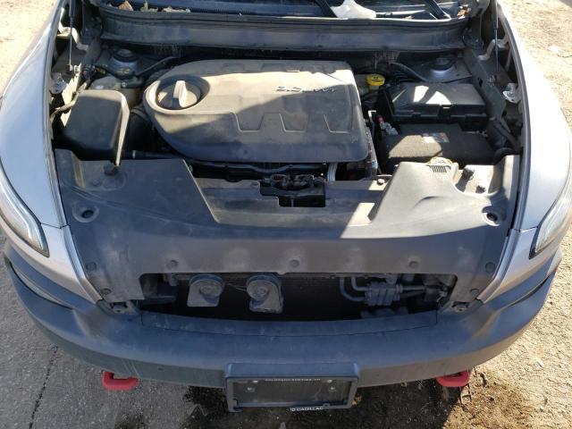 1C4PJMBS9EW160951 - 2014 JEEP CHEROKEE TRAILHAWK SILVER photo 11