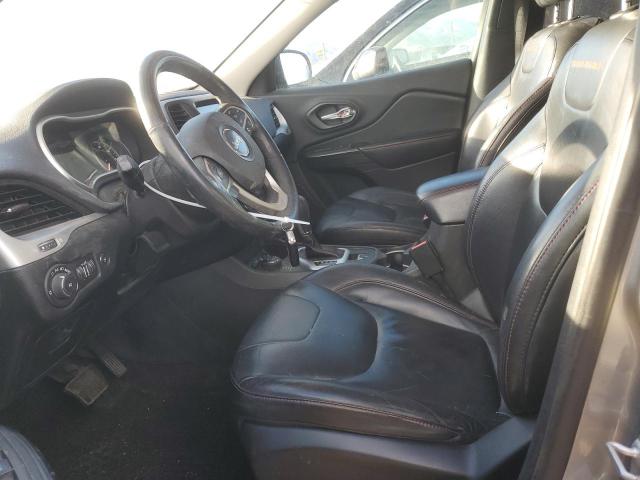 1C4PJMBS9EW160951 - 2014 JEEP CHEROKEE TRAILHAWK SILVER photo 7