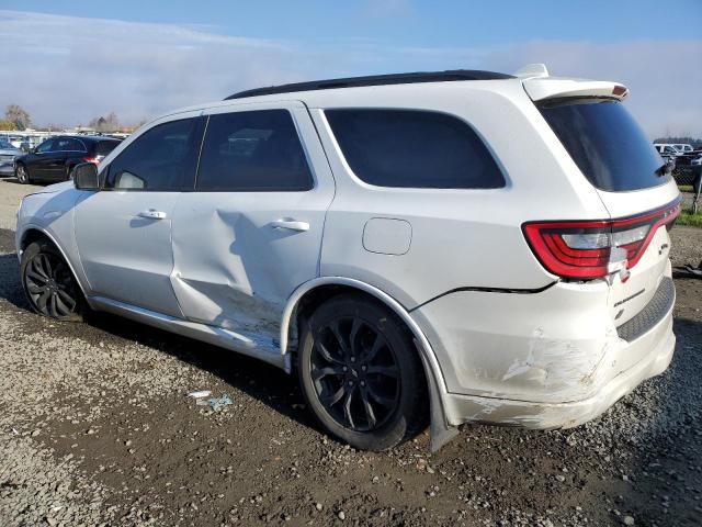 1C4RDJDG1LC269541 - 2020 DODGE DURANGO GT WHITE photo 2