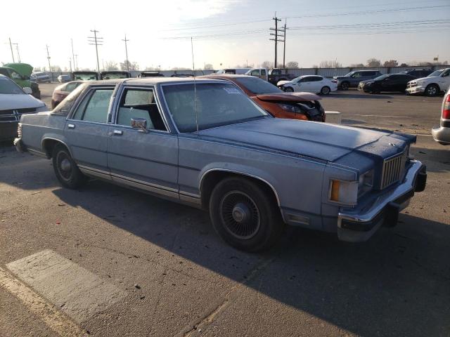 2MEBP95F1FX622251 - 1985 MERCURY GRAND MARQ BLUE photo 4