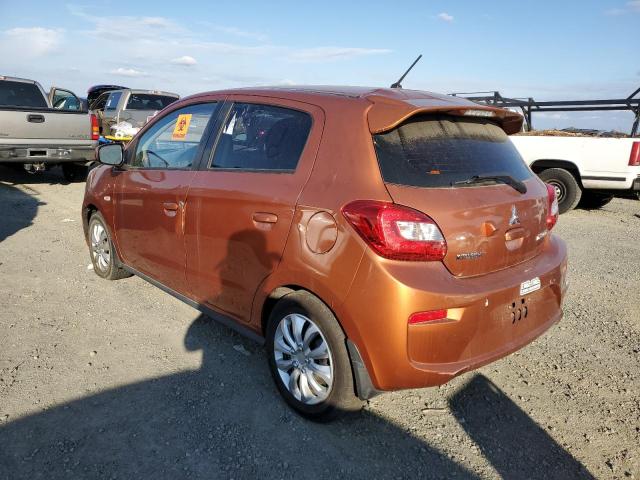 ML32A3HJ8KH001070 - 2019 MITSUBISHI MIRAGE ES ORANGE photo 2