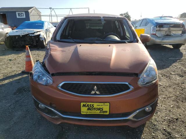 ML32A3HJ8KH001070 - 2019 MITSUBISHI MIRAGE ES ORANGE photo 5