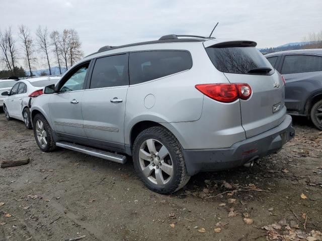 1GNKRLED4CJ149092 - 2012 CHEVROLET TRAVERSE LTZ SILVER photo 2