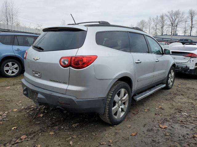 1GNKRLED4CJ149092 - 2012 CHEVROLET TRAVERSE LTZ SILVER photo 3