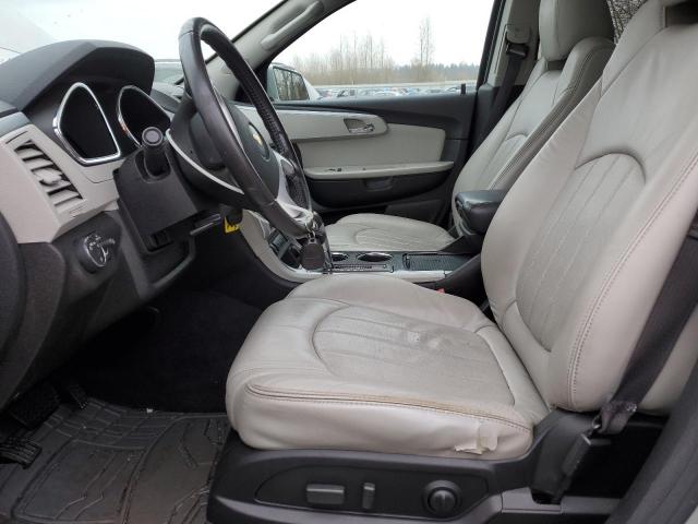 1GNKRLED4CJ149092 - 2012 CHEVROLET TRAVERSE LTZ SILVER photo 7