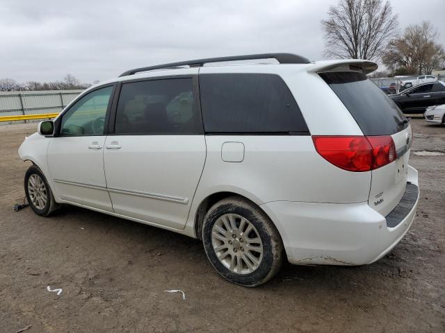 5TDZK22C97S030139 - 2007 TOYOTA SIENNA XLE WHITE photo 2