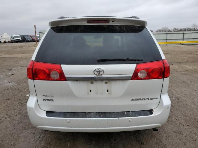 5TDZK22C97S030139 - 2007 TOYOTA SIENNA XLE WHITE photo 6