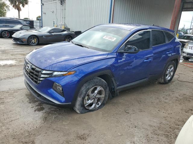 5NMJA3AE5PH251488 - 2023 HYUNDAI TUCSON SE BLUE photo 1