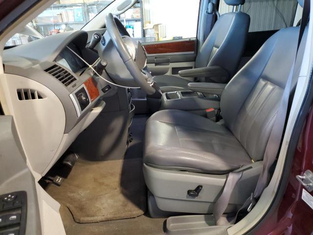 2A8HR54199R580773 - 2009 CHRYSLER TOWN & COU TOURING BURGUNDY photo 7