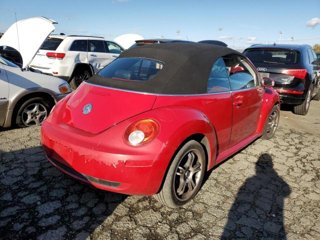 3VWSF31Y06M302307 - 2006 VOLKSWAGEN NEW BEETLE CONVERTIBLE OPTION PACKAGE 2 RED photo 3