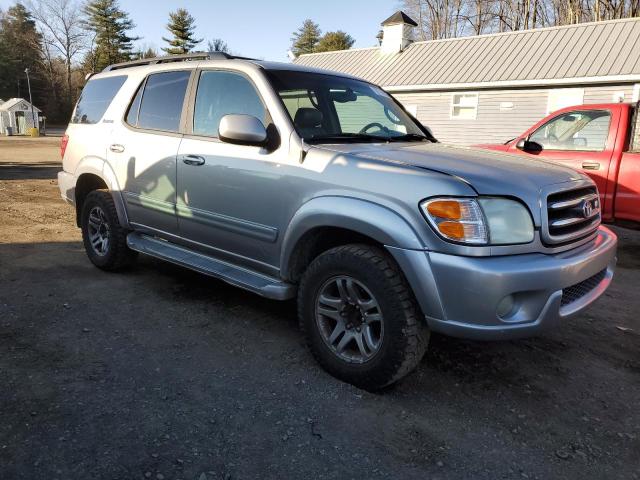 5TDBT48A83S143638 - 2003 TOYOTA SEQUOIA LIMITED SILVER photo 4