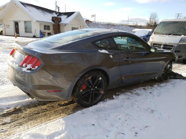 1FA6P8TH6G5244924 - 2016 FORD MUSTANG GRAY photo 3