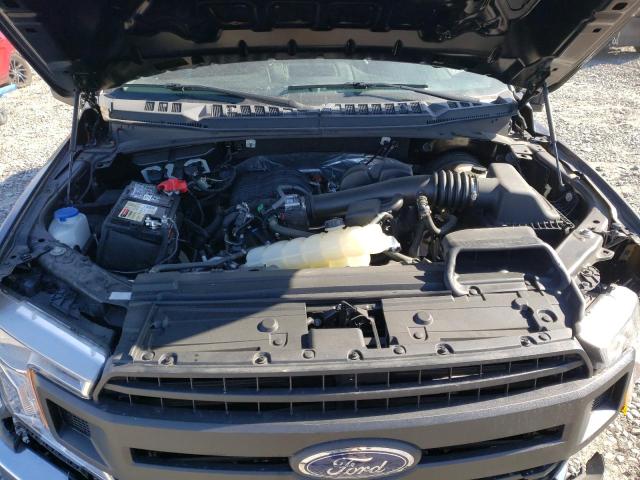 1FTMF1CB6KKC68125 - 2019 FORD F150 GRAY photo 11