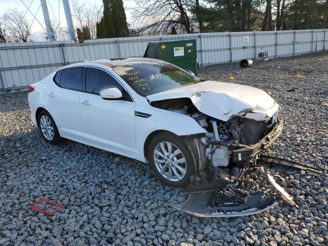 5XXGN4A73FG389632 - 2015 KIA OPTIMA EX WHITE photo 4