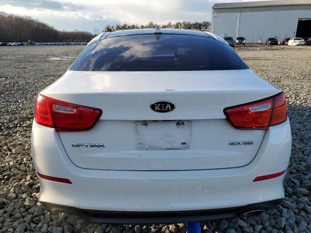 5XXGN4A73FG389632 - 2015 KIA OPTIMA EX WHITE photo 6