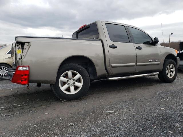 1N6BA07D49N315377 - 2009 NISSAN TITAN XE TAN photo 3