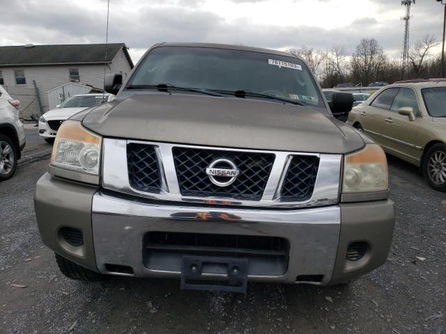 1N6BA07D49N315377 - 2009 NISSAN TITAN XE TAN photo 5