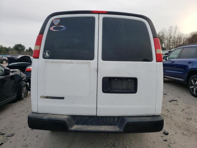 1GCWGAFP1K1185768 - 2019 CHEVROLET EXPRESS G2 WHITE photo 6