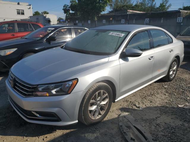 1VWAA7A39JC016231 - 2018 VOLKSWAGEN PASSAT S SILVER photo 1