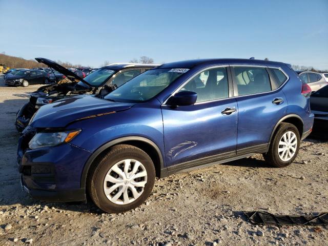 5N1AT2MV2JC748628 - 2018 NISSAN ROGUE S BLUE photo 1