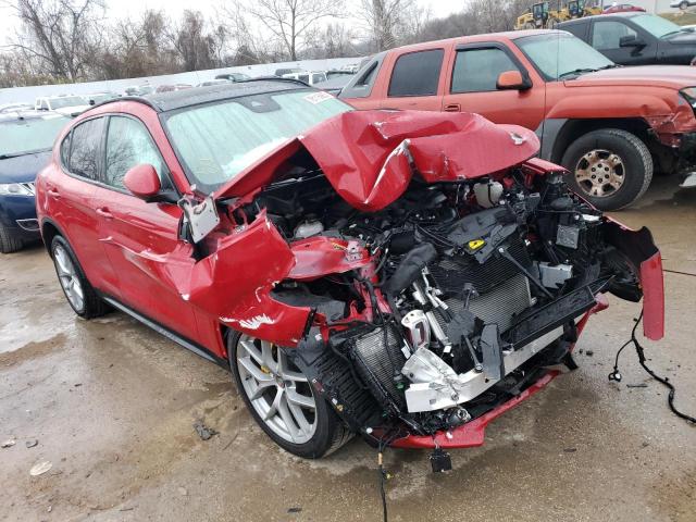 ZASPAKBN3K7C31895 - 2019 ALFA ROMEO STELVIO TI RED photo 4