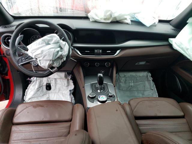 ZASPAKBN3K7C31895 - 2019 ALFA ROMEO STELVIO TI RED photo 8