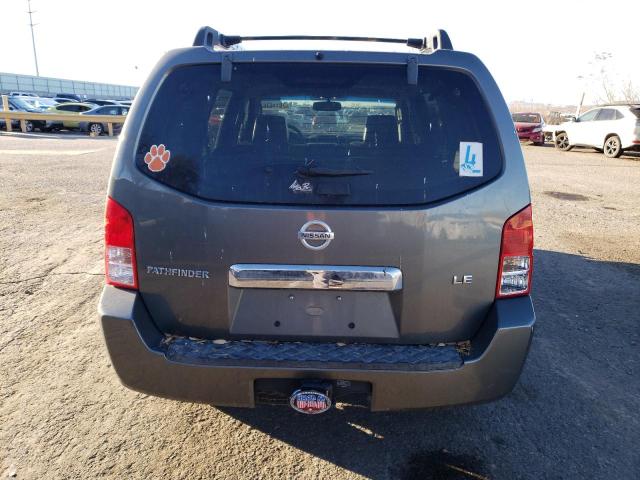 5N1AR18W97C611111 - 2007 NISSAN PATHFINDER LE SILVER photo 6