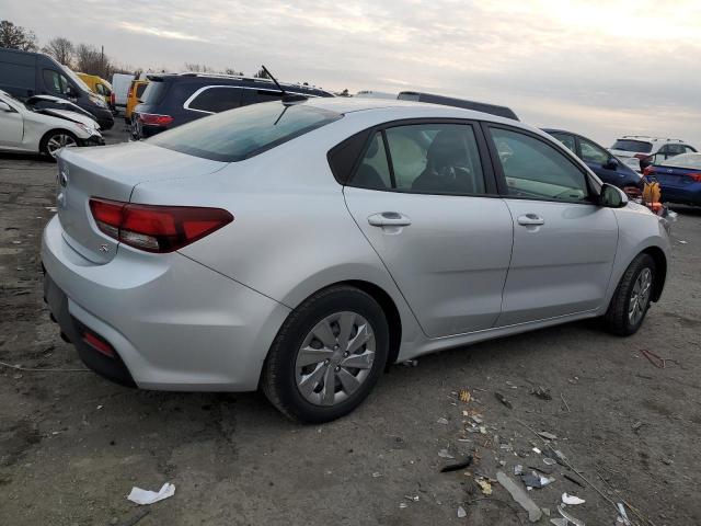 3KPA24AB4KE213226 - 2019 KIA RIO S SILVER photo 3