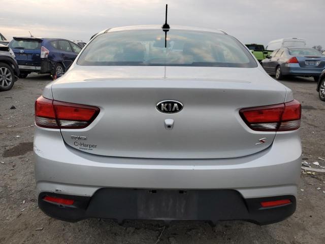 3KPA24AB4KE213226 - 2019 KIA RIO S SILVER photo 6