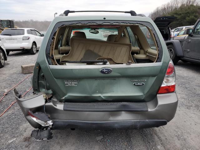 JF1SG67676H734877 - 2006 SUBARU FORESTER 2.5X LL BEAN TEAL photo 6