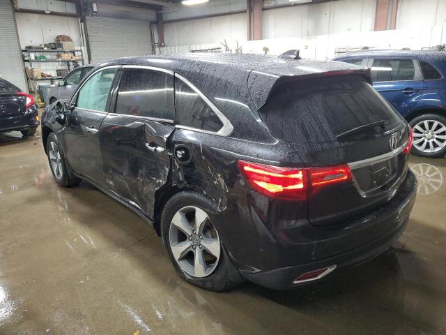 5FRYD4H20EB039912 - 2014 ACURA MDX BLACK photo 2